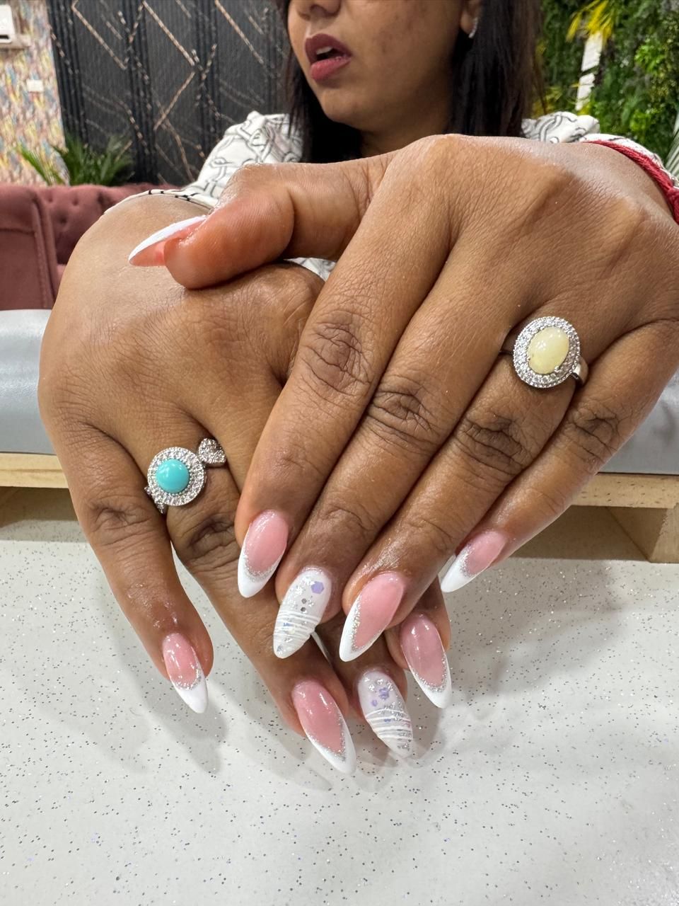 Manicure finished at Boho Bliss