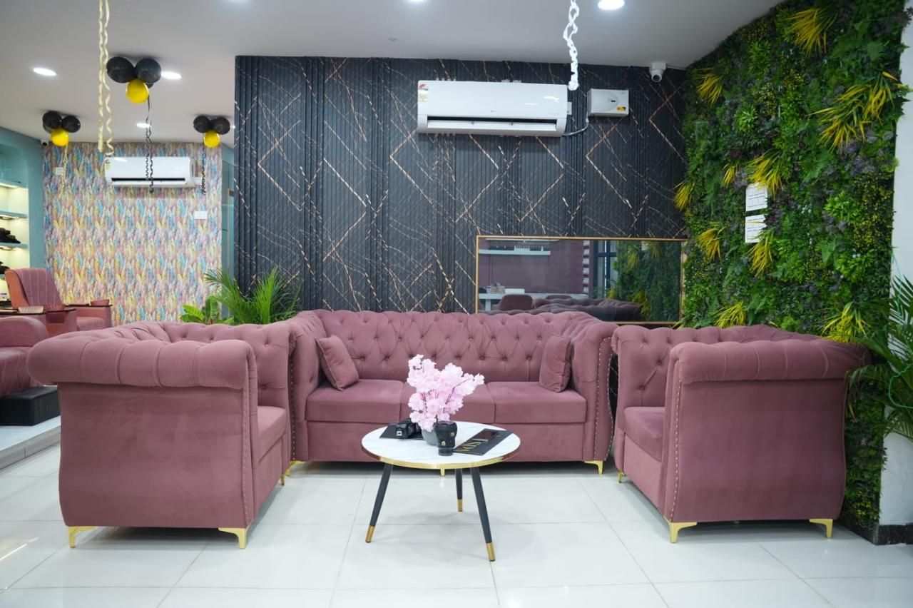 Lounge area at Boho Bliss